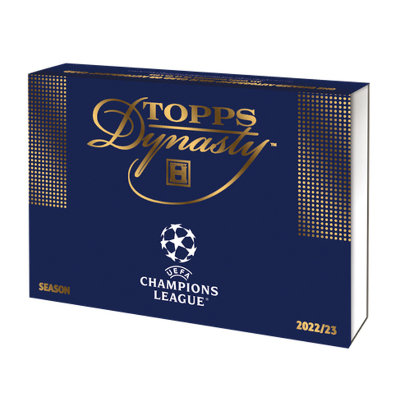 2022/23 Topps Dynasty UEFA Champion's League Soccer Hobby 5 Box Case
