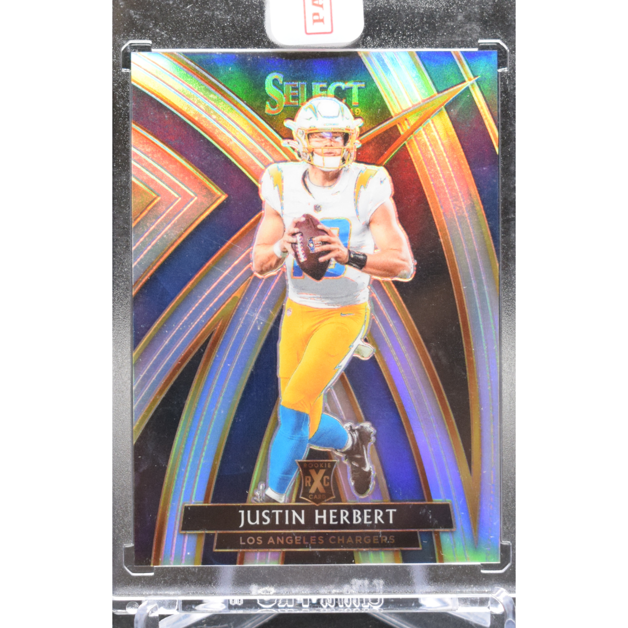 2019 Panini Select Football - Justin Herbert 303 - Silver RXC